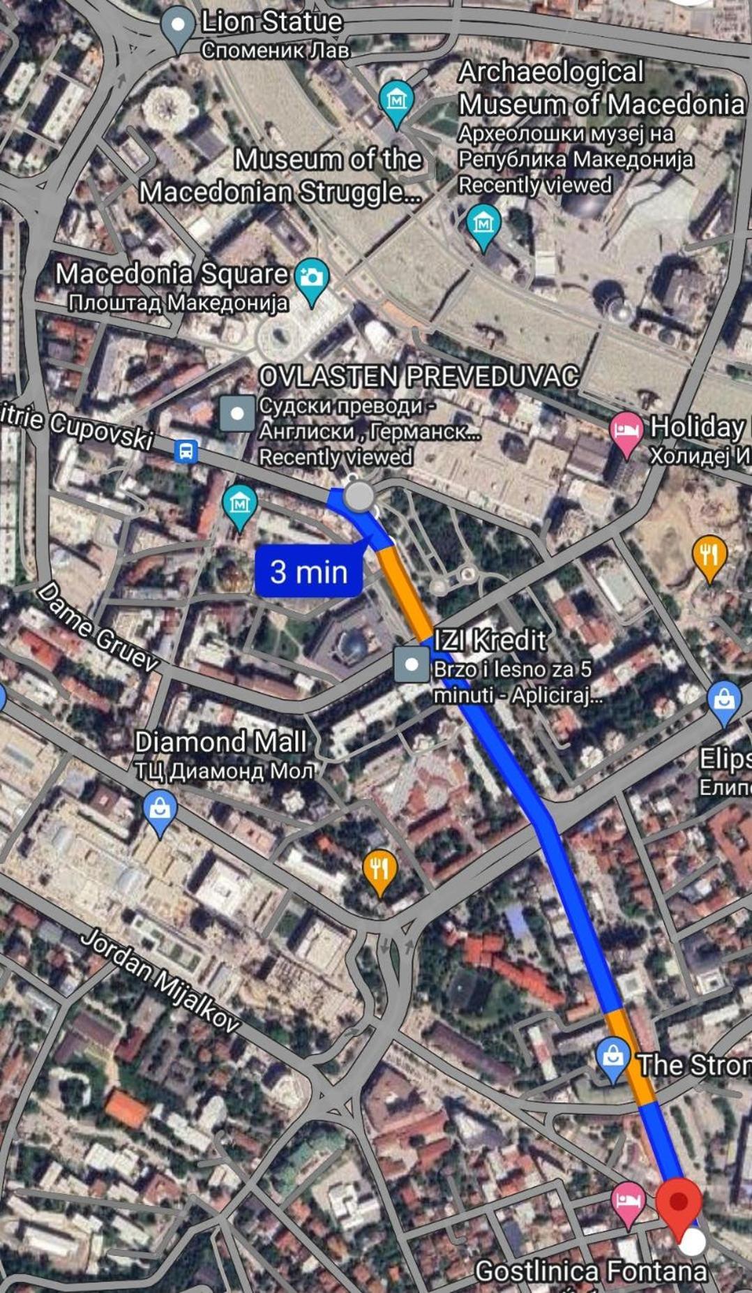 סקופיה Luxury Apartment Iva VI מראה חיצוני תמונה